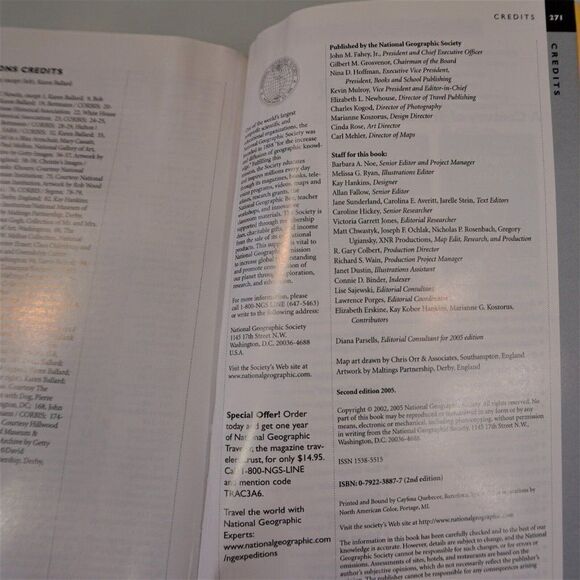 National Geographic Traveler Washington D.C. by John M. Thompson 2005 - Picture 11 of 11